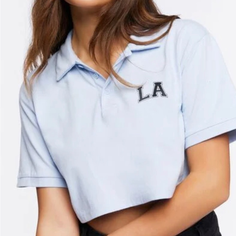 Forevere 21 LA Cropped Top